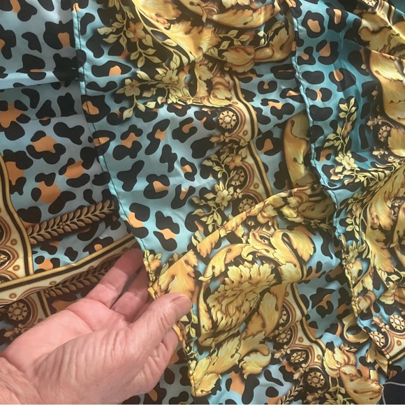 NWT $85 Nice Istanbul flirty mini dress with tiered skirt & slight puff sleeves - Picture 6 of 14